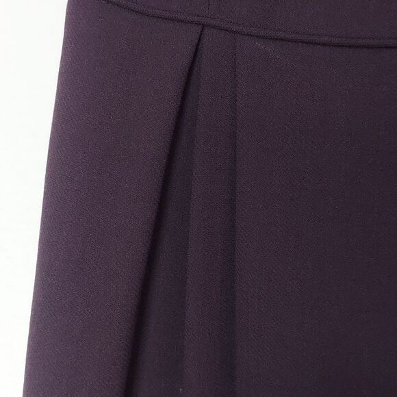 J. Crew Dark Purple Sheath Dress with Flutter Cap Sleeves - Picture 5 of 9